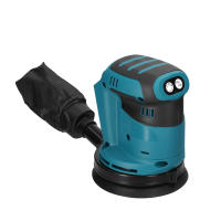 Máquina De Pulir Y Mezclar Brillo De Metal Y Madera 125mm 90W Motor Sin Escobillas Sándwich Orbital Cero Cable Para Automóviles Y DIY En Casa - details 2