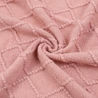 Manta Bohemia Blanca Texturizada Grande Tejida Vintage Lujo Para Cama Sofá Cubierta De Manta De Algodón Acrílico 100% - details 10