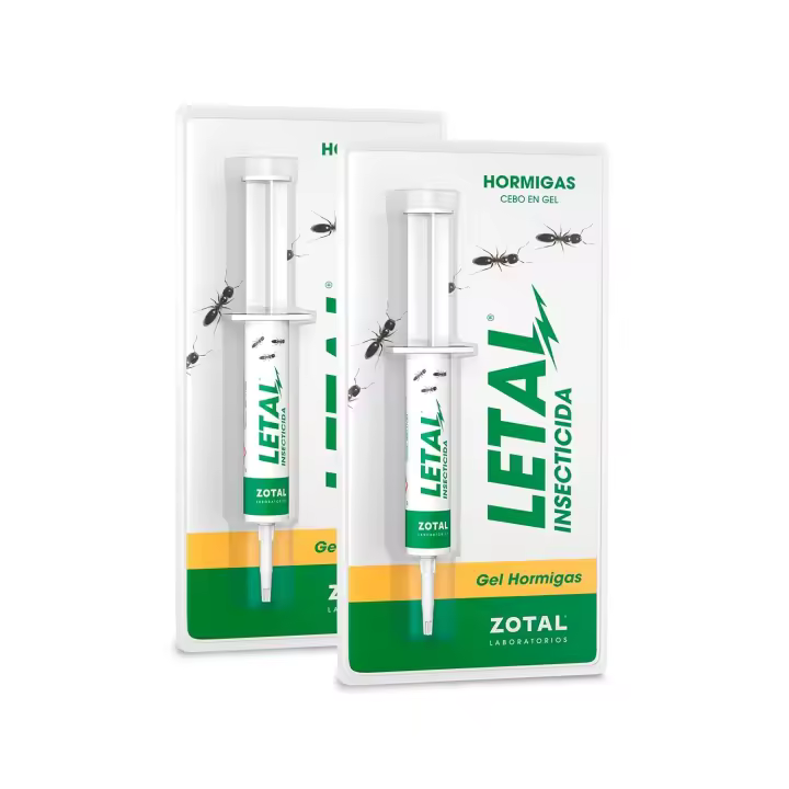 Zotal Laboratorios Pack de 2 Insecticida LETAL TRX ZOTAL en Cebo Contra Hormigas, Total 20 Gr - 1