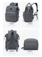 Bolsa Materna Para Bebé Con USB Y Portátil Gran Capacidad Impermeable Ligera Organizador Para Carrito De Compras Diáspers Bolsa De Mano Para Madres - details 14