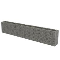 vidaXL Arriate de gaviones de acero Dimensiones 450 x 90 x 100 cm,  450 x 90 x 50 cm,  180 x 50 x 100 cm y mas - details 4