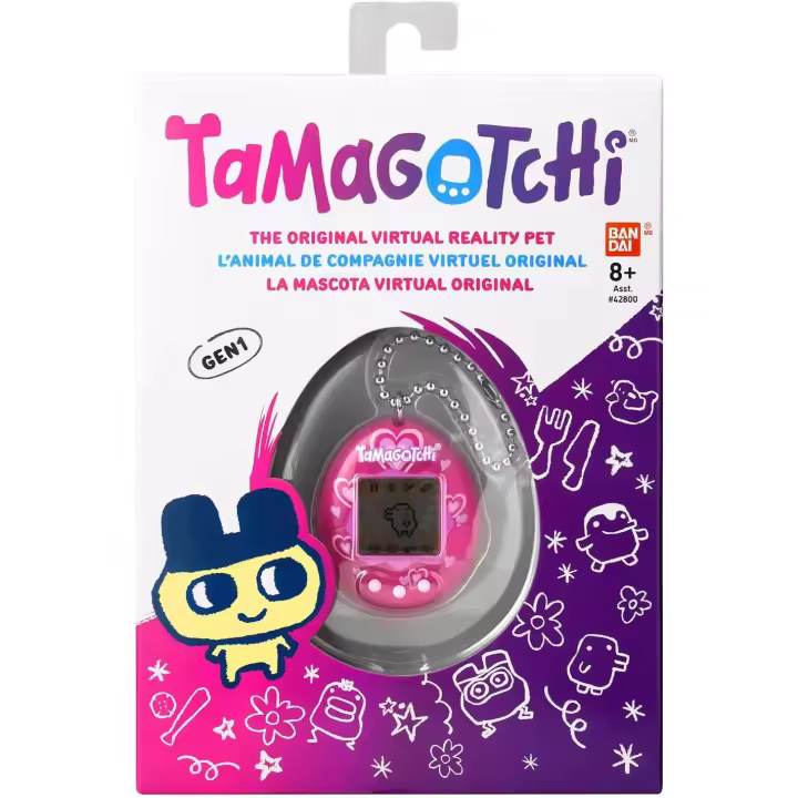 Tamagotchi - Mascota Virtual Original Modelos Diferentes - Juguete Electrónico para Mayores de 8 Años - 1