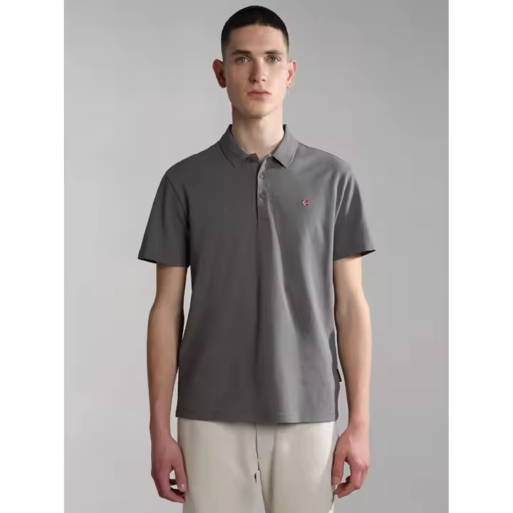 Napapijri Polo EALIS SS SUM GRAY | NP0A4H8BH311 - 1