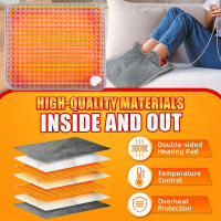 Almohadilla Caliente Para Pies Eléctrica Lavable Mejora El Sueño Saludable Para Hogar Y Oficina Matriz De Calentamiento Para Pies Con Enchufe EU/US - details 4