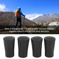 Puntas De Bastón De Trekking De Goma Reemplazo Para Pares De Bastones De Senderismo Con Diámetro De Agujero De 12mm Protecciones Para Puntas De Bastón De Trekking - details 5