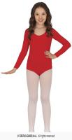 Maillot de Danza Ballet Gimnasia de Manga Larga y Cuello Redondo para Niños y Niñas. - details 0