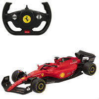 RASTAR Coche teledirigido Oracle Red Bull Racing RB18 o Ferrari F1-75, Licencia oficial, Fórmula 1, Escala 1:18, Mando frecuencia 2.4 GHz, 6 direcciones, Coches teledirigidos, Vehículo radiocontrol, Control remoto, RC, A partir de 6 años - details 0
