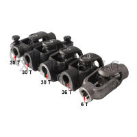 Junto De Dirección Universal 14mm D Phosphating Para ATV Go Kart UTV Buggy Golf Cart Vehículo De Terreno Utillidad Piezas De Automóvil - details 0