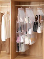Organizador De Mano Para Bolso Colgante Armario Armario Transparente De Almacenamiento Puerta Pared Bolsa De Zapato De Nylon Accesorios - details 4