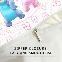 Juego De Sábana Lilo & Stitch 3D Impresión Anime Dibujos Animados Para Niños Y Niñas (1 Funda De Edredón + 2 Fundas De Almohada) - details 9