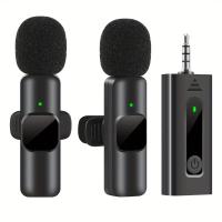 Micrófono Lavalier Inalámbrico Con Cable De 3.5mm Omnidireccional Condensador Para Cámara Altavoz Smartphone Grabación De Youtube - details 0
