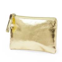 Monederos metalizados. Diseño original con suave cuerpo acabado en brillante polipiel. Medidas 12x8.5x0.5cm. En 3 colores, Oro, Plata o Bronce. Ideal como Detalles de Bodas, Bautizos, Comuniones, Fiestas de Cumpleaños Originales. - details 1