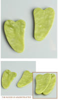 Masajeador De Rostro Gua Sha Herramienta De Cuidado De La Piel Para Levantamiento Corporal Y Adelgazamiento Con Rodillo De Jade Store Scraper - details 15