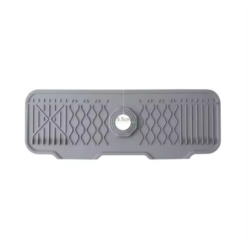 Nueva almohadilla antideslizante de silicona para grifo de 61 cm, plegable y con pent, para baño y cocina (dos piezas) - 1