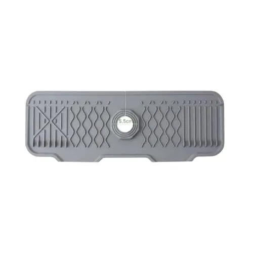 Nueva almohadilla antideslizante de silicona para grifo de 61 cm, plegable y con pent, para baño y cocina (dos piezas) - 1