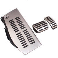 LHD Car Pad De Acero Inoxidable Para Volkswagen Polo VW Golf 4 Bora Beetle RSi GTI R32 Audi A3 SEAT Pedal De Pie Con Protección - details 5