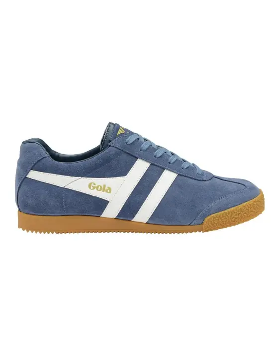 Gola Harrier Zapatillas Suede Baltic / White - 1