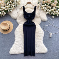 Vestido De Encaje Sin Hombros Para Mujer REALEFT Verano Elegante Sólido Ajustado Con Lazo Estilo Bodycon Para Fiesta - details 3