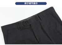 Traje De Novio 2025 Para Hombre Con Chaleco Y Pantalones Talla Regular Estilo Casual Formal Cuadros Moda Negocios Vestimenta Para Bodas Y Trabajo - details 40