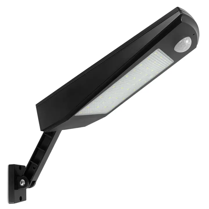 TIENDA EURASIA – Farola Solar de Exterior | Sensor de Movimiento 5 Metros | Panel Policristalino | Impermeable | Farola Solar | IP65 | 900 Lúmenes | 6000K | Farolas Solares Exterior - 1