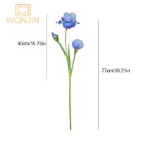 Rama De Iris Artificial 1PC Decoración De Boda Para Hogar Y Mesa Falsa Flor De Seda Para Fiesta Accesorios De Eventos - details 2