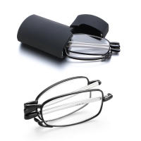 Gafas De Lectura Plegables Para Hombres Y Mujeres Con Pies Telescópicos Y Marco De Metal Estilo Rotativo Gafas De Presbicia Moda - details 8