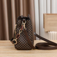Nueva Bandolera De Mujer Diseño De Lujo Bucket Tamaño Grande Capacidad Grande Impresión Chequera Correa De Hombro Única Moda Casual - details 10