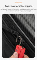 Bolsa De Motocicleta En Fibra De Carbono Negro 35L EVA Bolsa De Espalda Para Bicicleta Eléctrica Bolsa De Casco Viaje Fanny Pack Hip Bag - details 4
