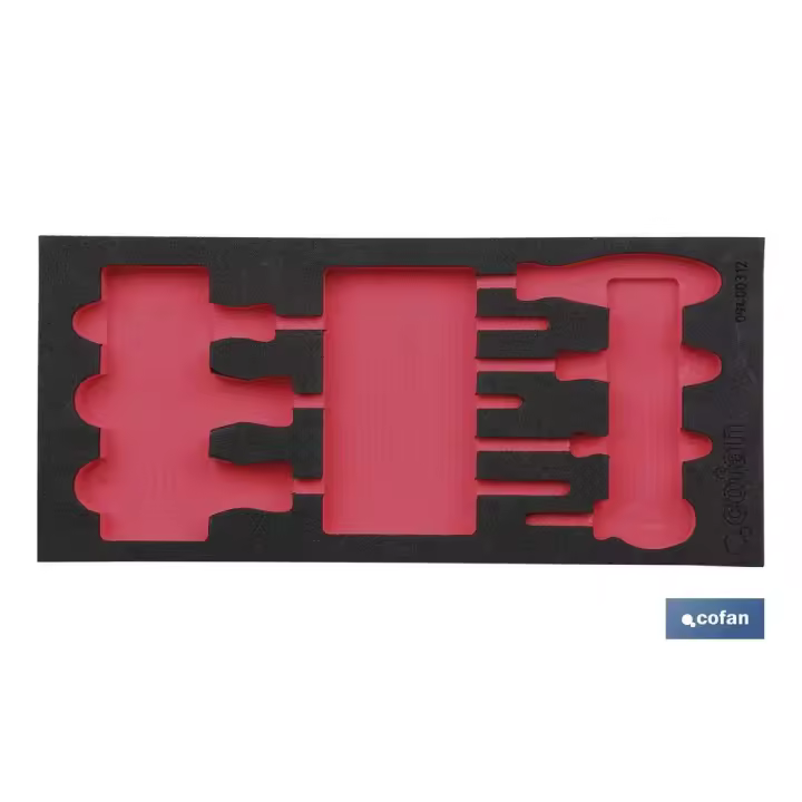 COFAN - Separador espuma destornilladores phillips - 1