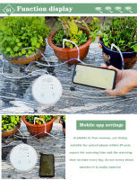 Controlador De Riego Por Drip Automático WiFi Para Jardín Y Plantas Timer Inteligente De Bomba De Agua Sistema De Riego Interior - details 2
