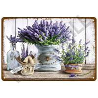 Cartel De Metal Retro Con Flores Vintage Para Decoración De Jardín Arte Murallero De Hogar Placa De Latón Regalo Para Decoración De Pared Y Cuarto - details 10