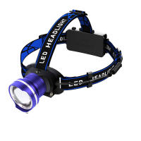 Linterna Frontal LED De Aleación De Aluminio 4-Modos Zoomable Potente Recargable Uso Con Batería 18650 Para Camping Caza - details 2