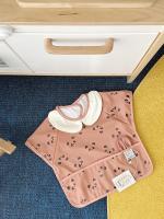 Baberos Para Bebés Lindos Y Impermeables Con Diseño De Animales De Tela De Seda Para Niños De 1 a 3 Años Ropa De Bebé - details 9