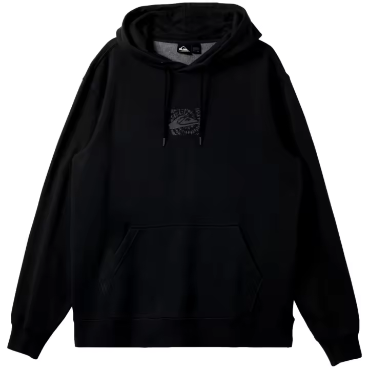 Sudadera con Capucha Quiksilver Graphic Mix Organic para hombre en color negro - 1