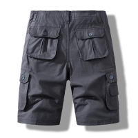 Shorts Deportivos Para Hombre Talla Grande Pantalones Cargo Bermuda Rectos Algodón Cómodo Para Gimnasio Y Running - details 5