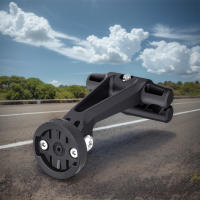 Soporte De Luz Trasera Para Sillín De Bicicleta 1/2Pcs Montaje En Barra De Sillín Antideslizante Para Garmin Varia Radar/Cámara De Acción Negro Aluminio ABS - details 1