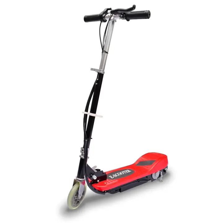 vidaXL Patinete eléctrico 120 W en color Rosa/Negro/Azul y más - 1