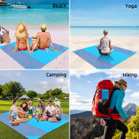 Manta De Playa Impermeable 2x2.1m Plegable Y Portátil Para Camping Y Picnics Matrícula Ligera Para Exterior Resistente Al Sandía - details 3
