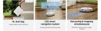 XIAOMI H40 Robot Vacuum Cleaner with Self-Empty Station, 10000Pa Suction, LDS Laser Navigation, Voice Control/App - details 2