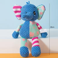 Juguete De Peluche Para Mascotas Juguete Interactivo Para Perros Y Gatos Resistente Mordedor Con Sonido Squeaky Para Limpieza De Dientes - details 2