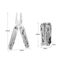 Multiherramienta Camping 30 En 1 Plegable Portátil Mini Para Exteriores Con Cortauñas Y Corte De Hilo Herramienta De Mano Multifuncional De Acero Inoxidable - details 5