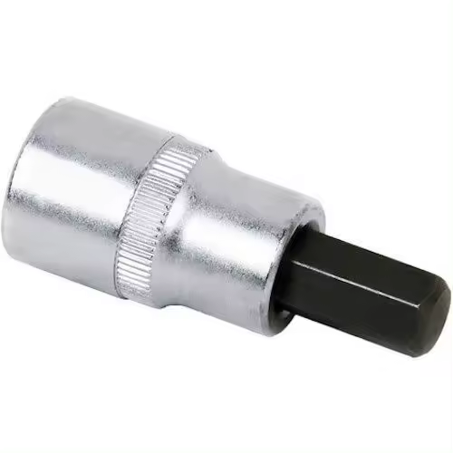 VASO ALLEN 14 MM (HEXAGONAL) PARA LLAVE CARRACA 1/2 CALIDAD CROMO VANADIO - 1