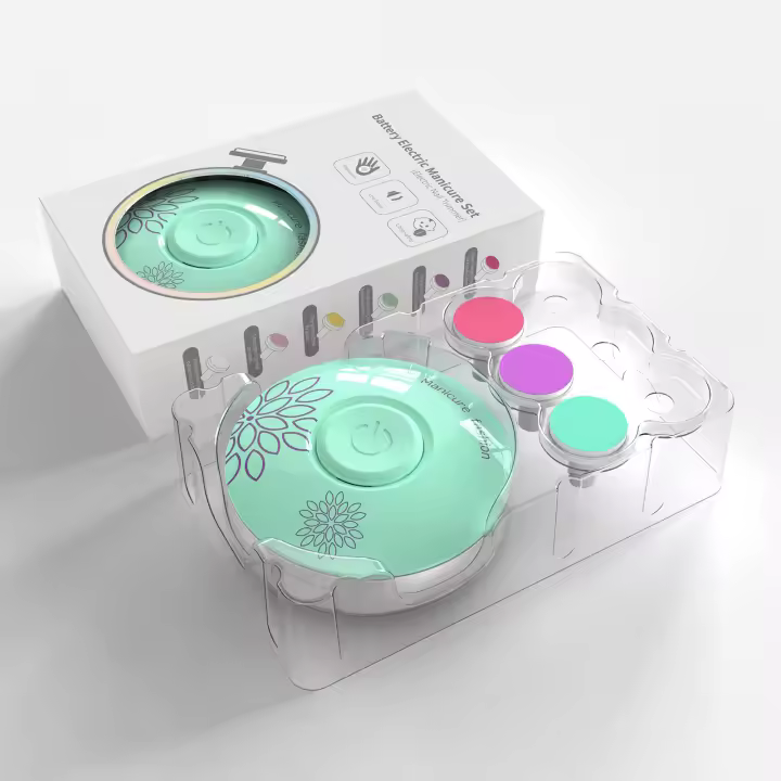 Cortauñas Eléctrico para Bebés Kit de Cuidado para Niños Herramienta de Pulido de Uñas Set de Manicura Fácil de Trimar Nuevos Clipper de Uñas Fabricado en China - 1