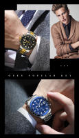 Reloj De Cuarzo Para Hombre OLEVS Marca Top Calibre Original Pantalla Luminosa Resistente Al Agua Acero Inoxidable Cronógrafo Calendario Estilo Casual - details 13