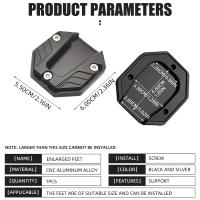 Aluminio Soporte De Pies Para Motocicleta Extensor De Plataforma Del Lado Accesorios De Motocicleta Stand Extension - details 3
