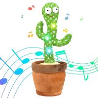 Juguete Eléctrico De Cactus Que Danza Y Habla Con 120 Canciones Peluche Educativo Para Niños Regalo De Cumpleaños - details 1