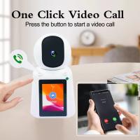 2.4G WIFI Cámara de seguridad inteligente para el hogar, Cámara de video-llamada bidireccional, cámara de seguridad interior inalámbrica 2,8 pulgadas pantalla 360 ° Wifi cámara, llamada activa, visión nocturna, detección de movimiento AI, 1080P HD Monitor - details 5