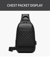 SSITO Mochila de hombre with USB para hombre, Bolso de Hombre impermeable para hombre, Bolso de pecho para hombre, mochipa Cruzada para hombre de 9,7" - details 15