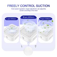 Extracorredor De Uñas Sin Escobillas 120W Con Filtro De Super Succión Bajo Ruido Para Manicura Aspiradora De Polvo De Uñas Con Filtro - details 5