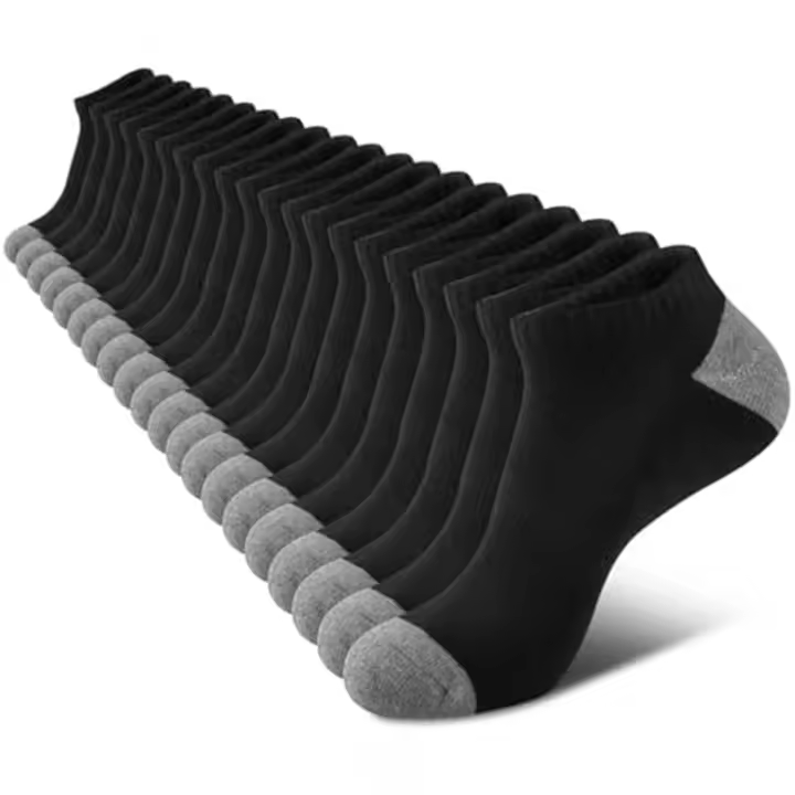 10 pares de calcetines deportivos de alta calidad para hombres para correr para primavera y verano al aire libre Ocio y calcetines cortos transpirables - 1